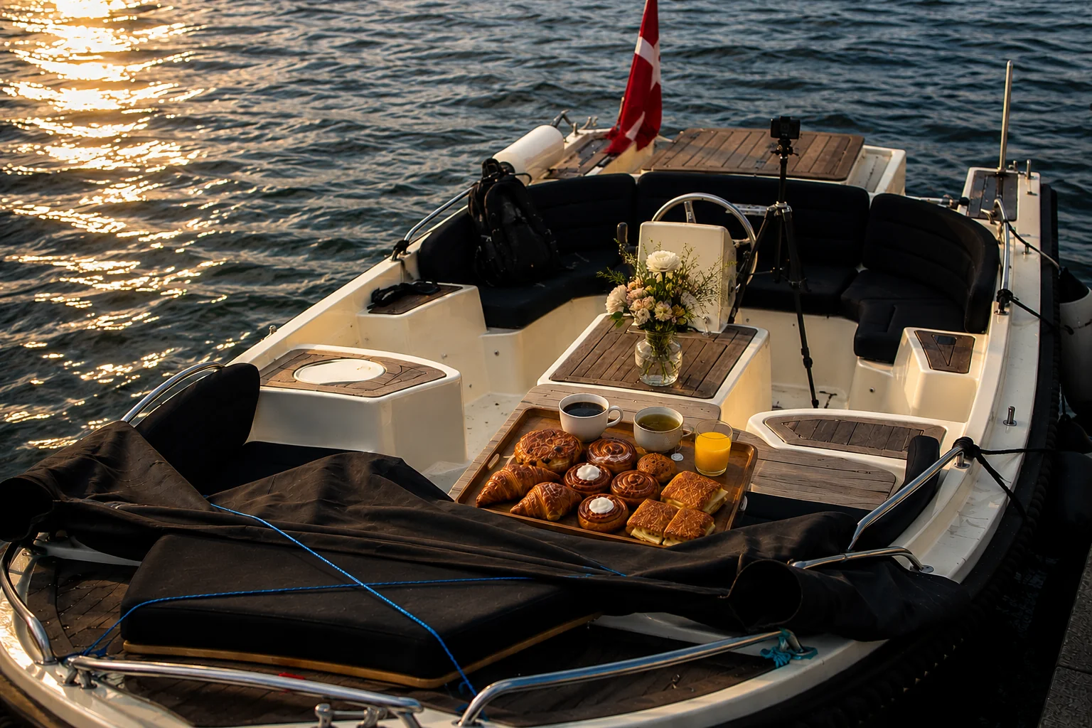City Highlights with Danish Breakfast boat tour