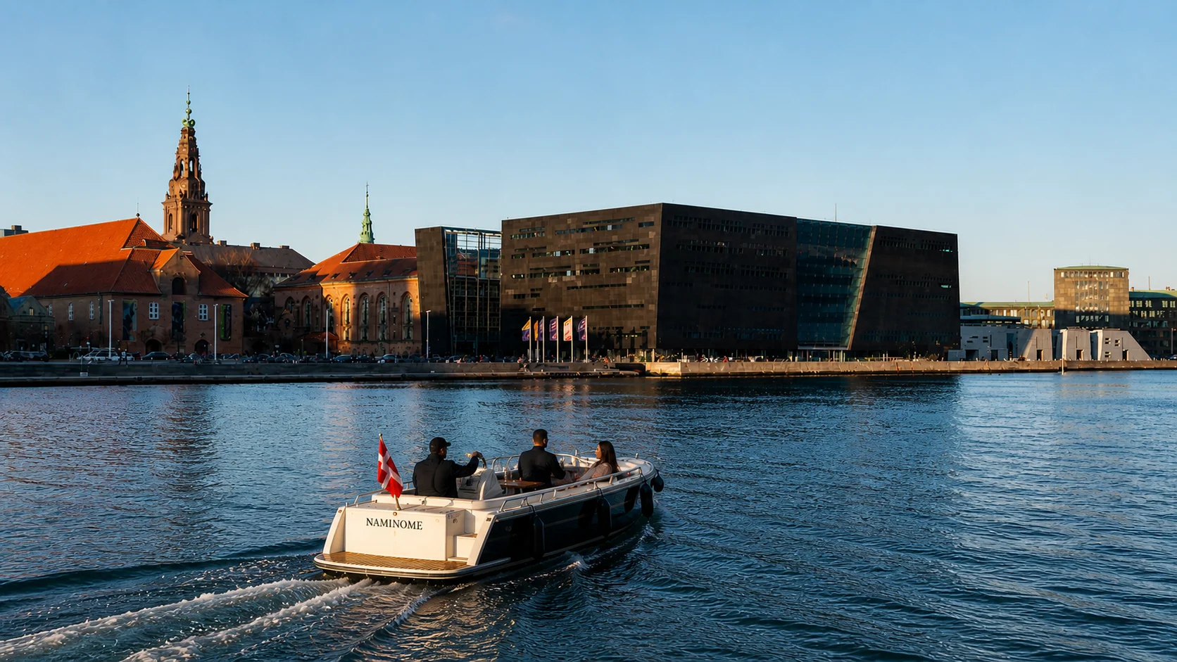 Private boat tour through the canals of Copenhagen