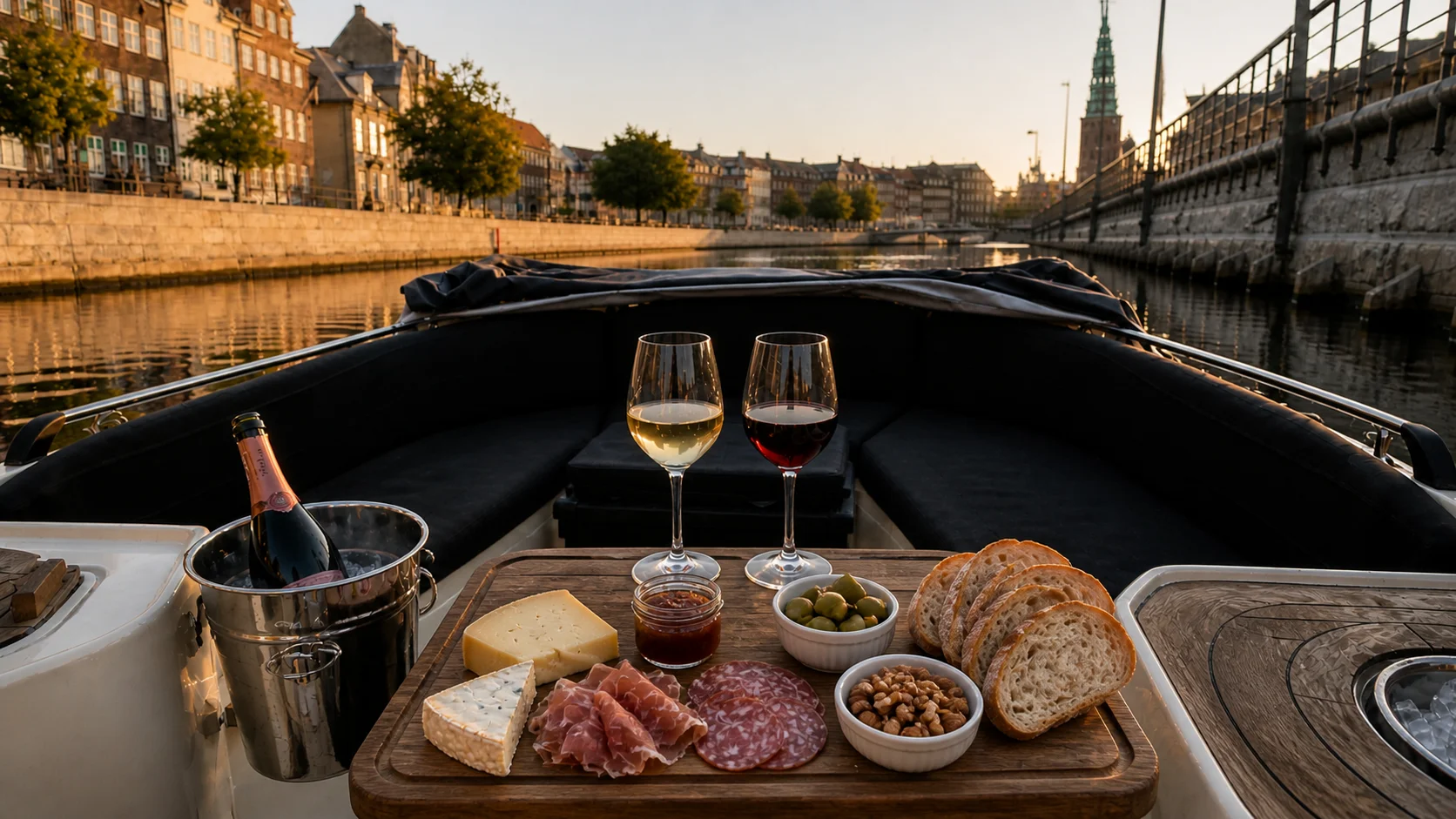 Charcuterie and wines