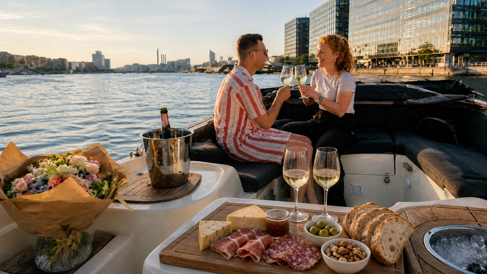 Private boat tour through the canals of Copenhagen